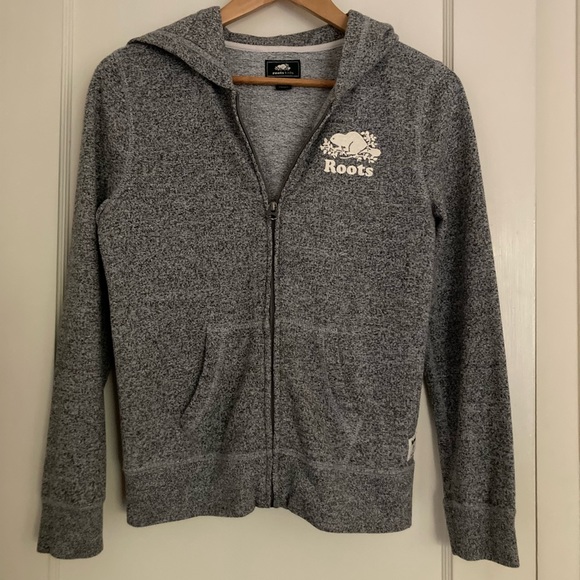 Roots Salt and Pepper Original Full Zip Hoodie - Picture 1 of 5